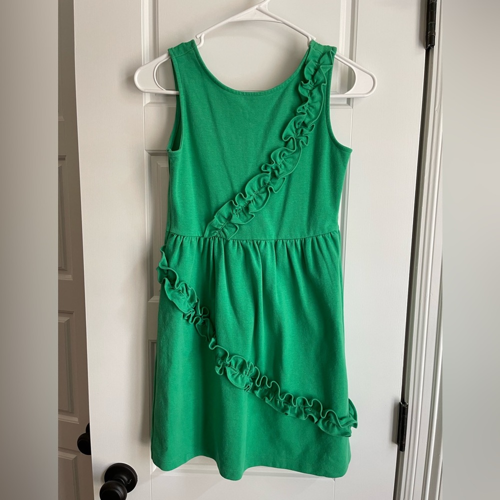 Original Janie and Jack Kelly Green Ponte Dress